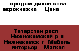 продам диван сова(еврокнижка) › Цена ­ 5 500 - Татарстан респ., Нижнекамский р-н, Нижнекамск г. Мебель, интерьер » Мягкая мебель   